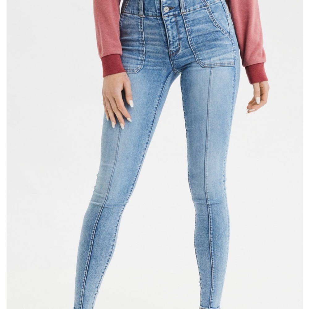 AE NE(X)T LEVEL SUPER HIGH-WAISTED JEGGING - Picture 6 of 7